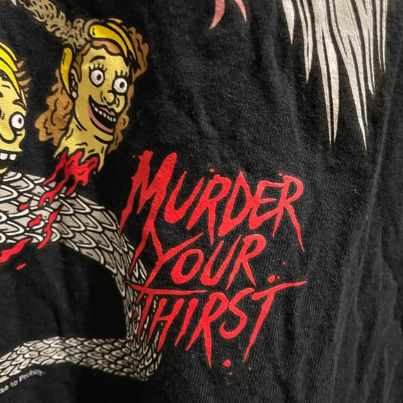 Metallica Liquid Death M72 World Tour Concert tee. Size 4XL. Murder your thirst - Picture 4 of 15